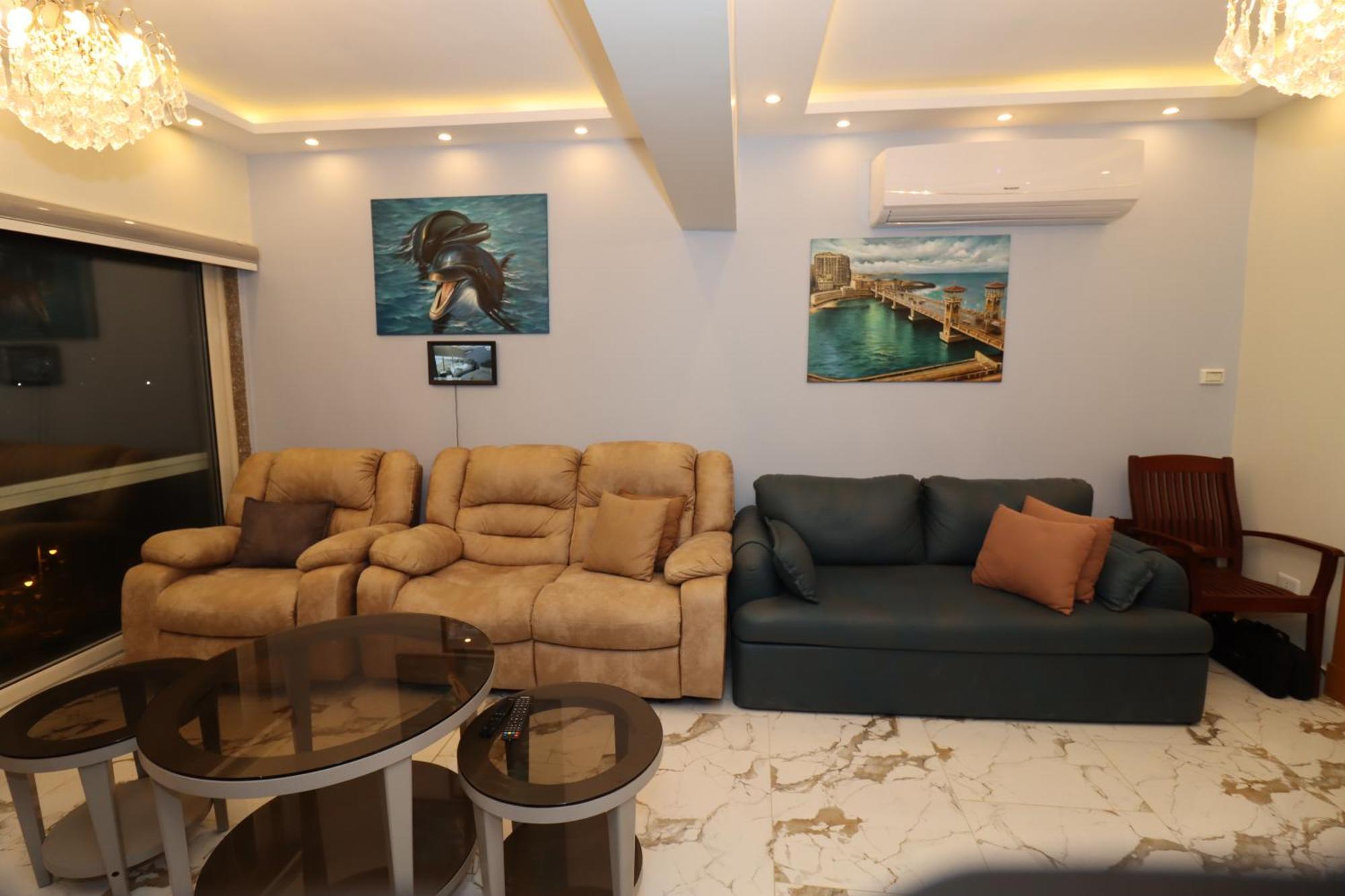 Luxury Mamoura Private Apartament Alexandria
