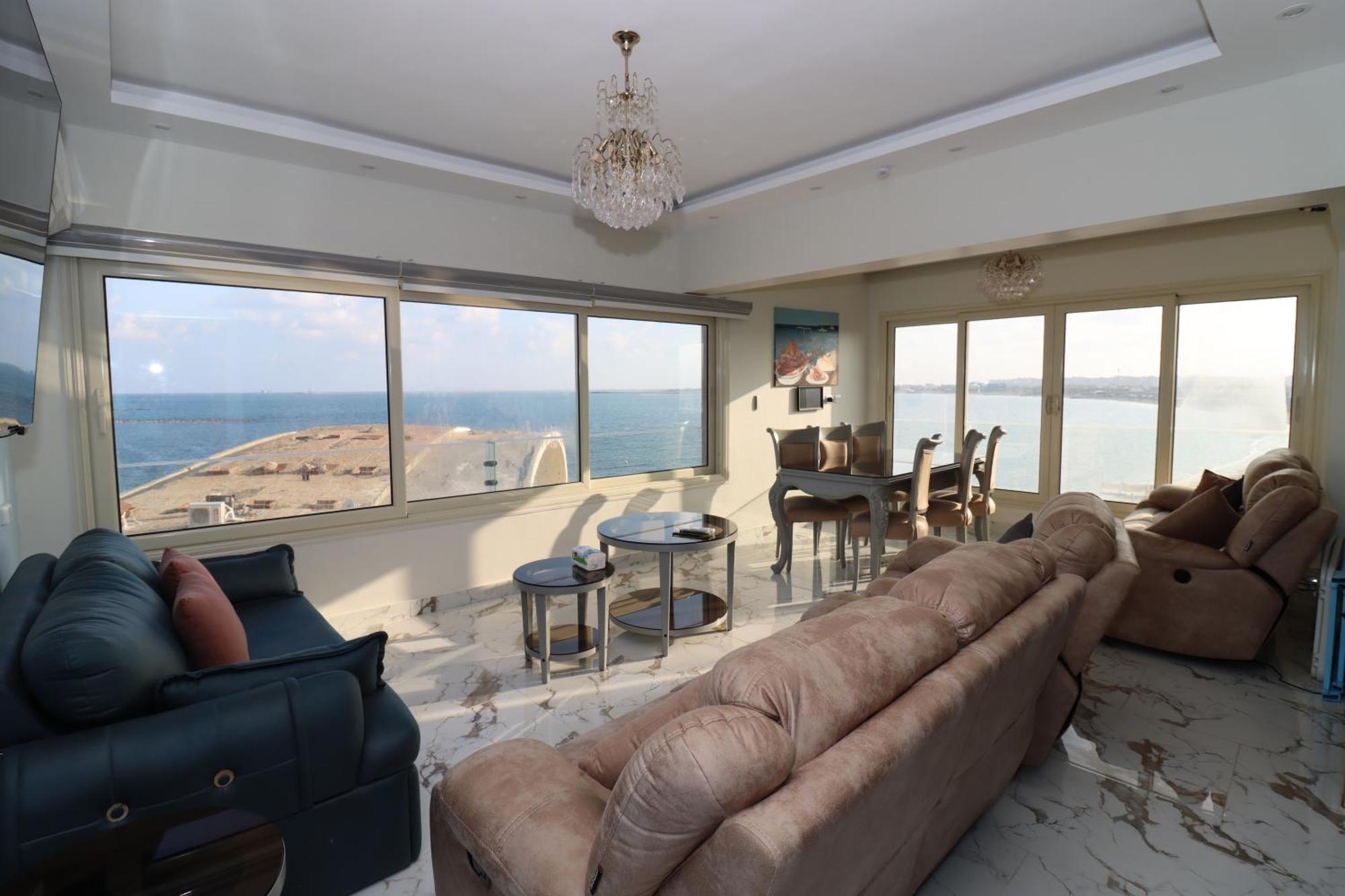 Apartament Luxury Mamoura Private Alexandria